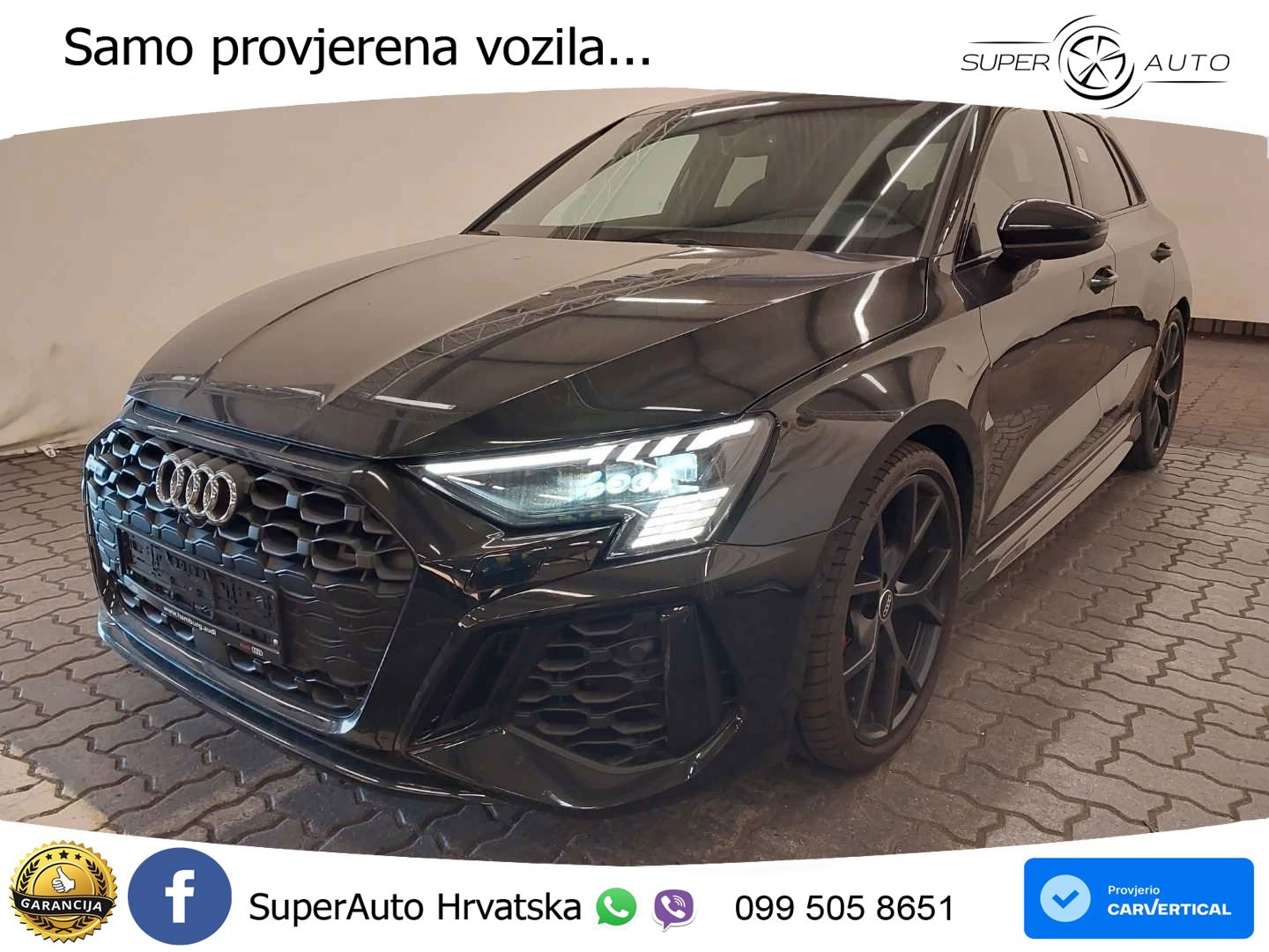 Audi RS3 Sedan 2.5 TFSI (400 KS) quattro S tronic LED+GR SJED+ACC
