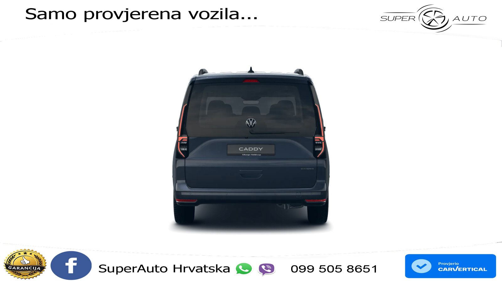 VW Caddy 150 KS LED+GR SJED+ACC