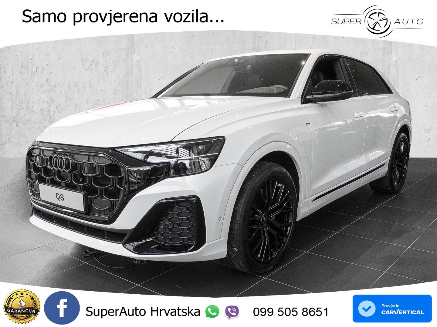 Audi Q8 50 TDI V6 (286 KS) quattro Tiptronic