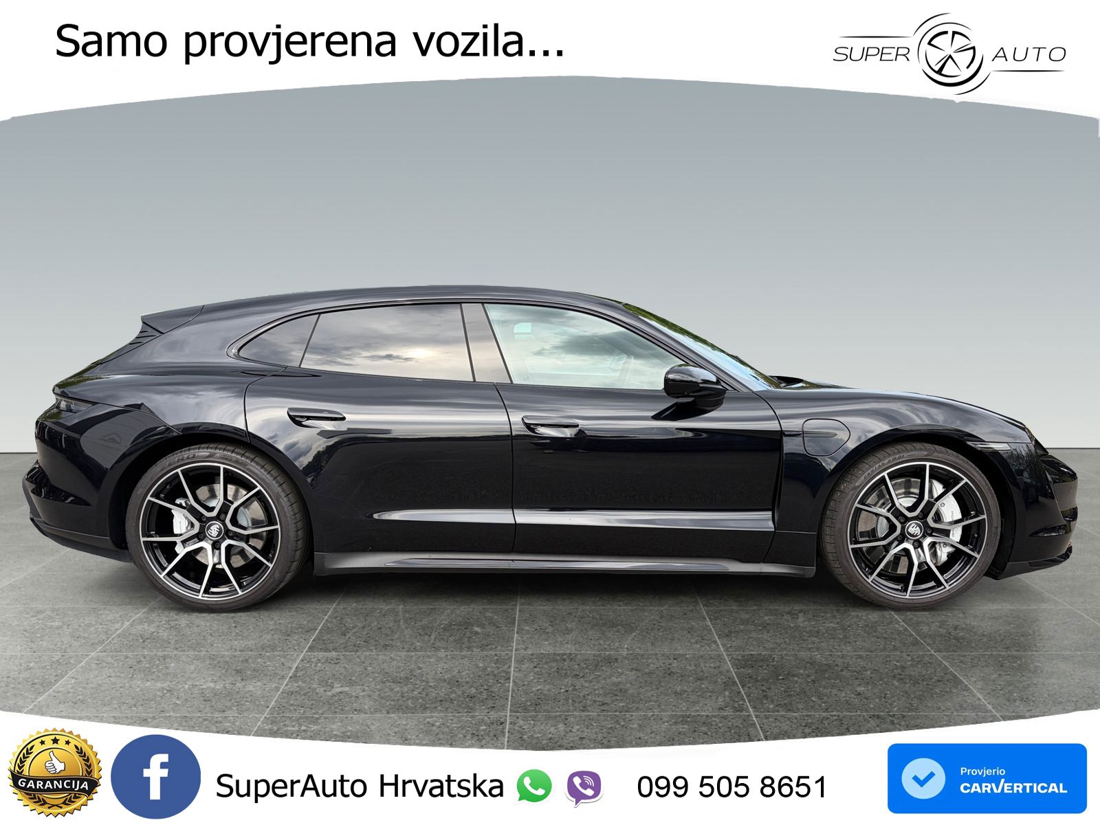 Porsche Taycan Sport Turismo Turbo 93.4 kWh (680 KS)