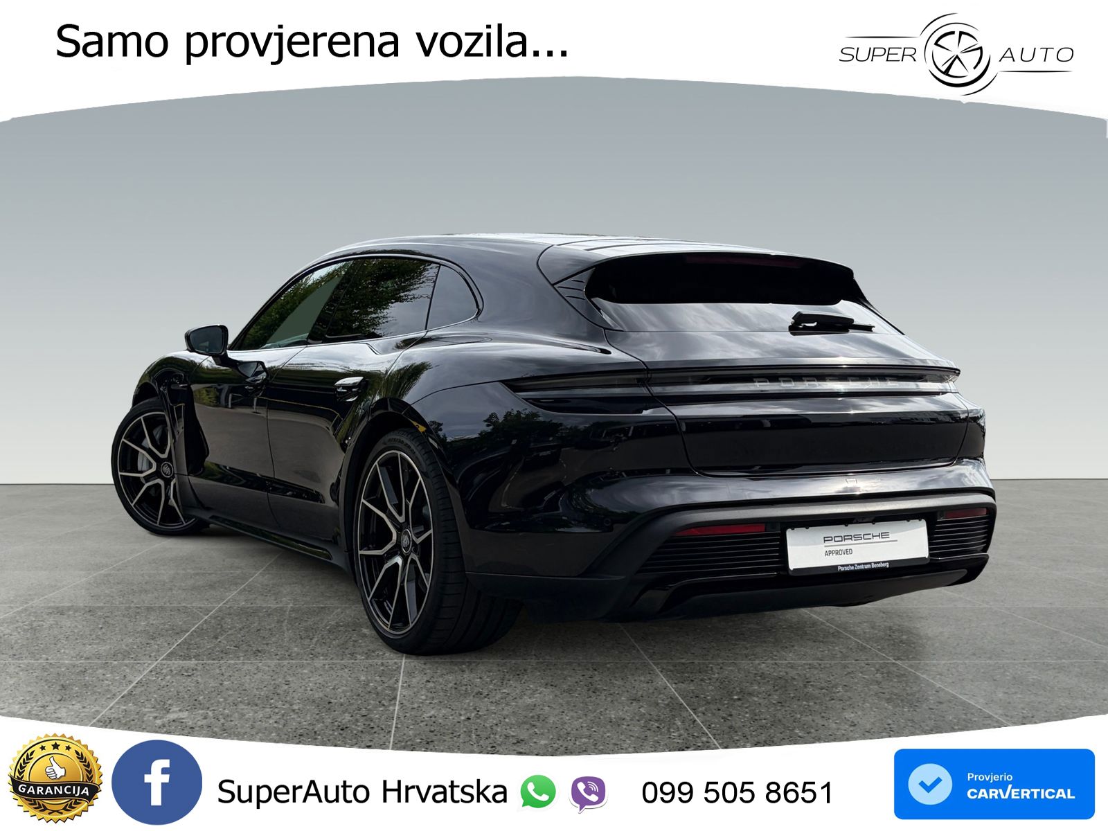 Porsche Taycan Sport Turismo Turbo 93.4 kWh (680 KS)