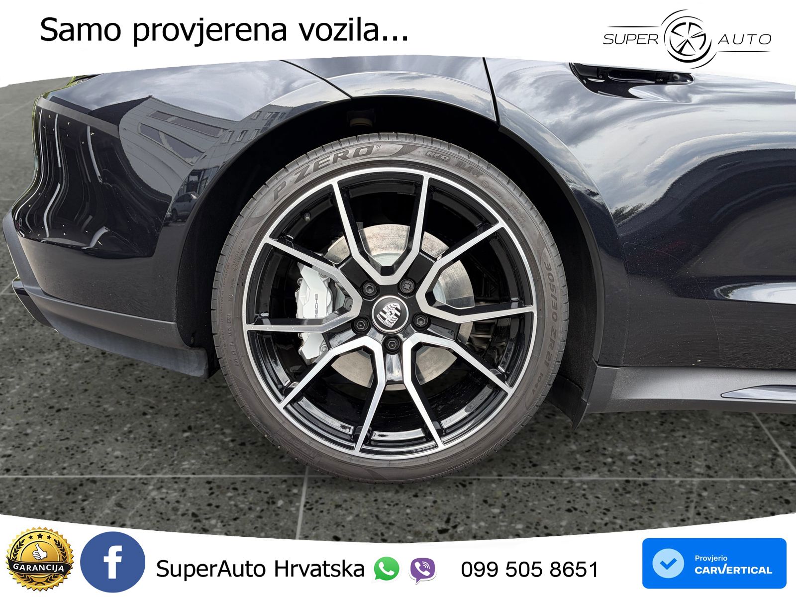 Porsche Taycan Sport Turismo Turbo 93.4 kWh (680 KS)
