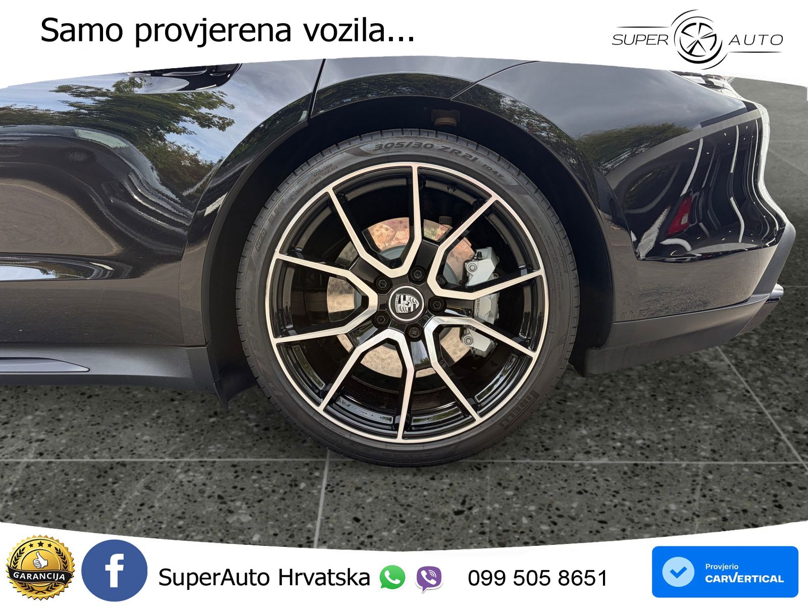 Porsche Taycan Sport Turismo Turbo 93.4 kWh (680 KS)