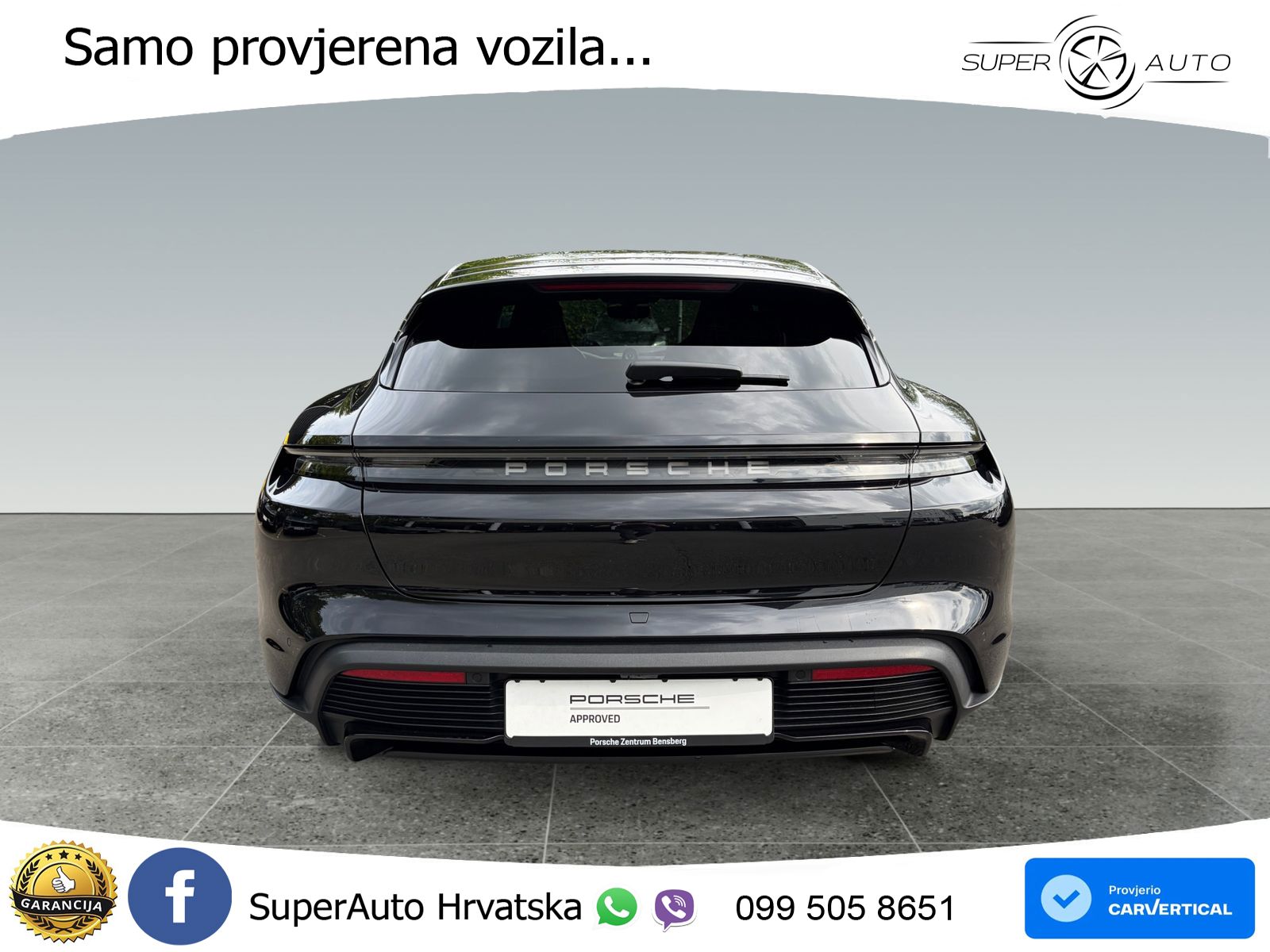 Porsche Taycan Sport Turismo Turbo 93.4 kWh (680 KS)