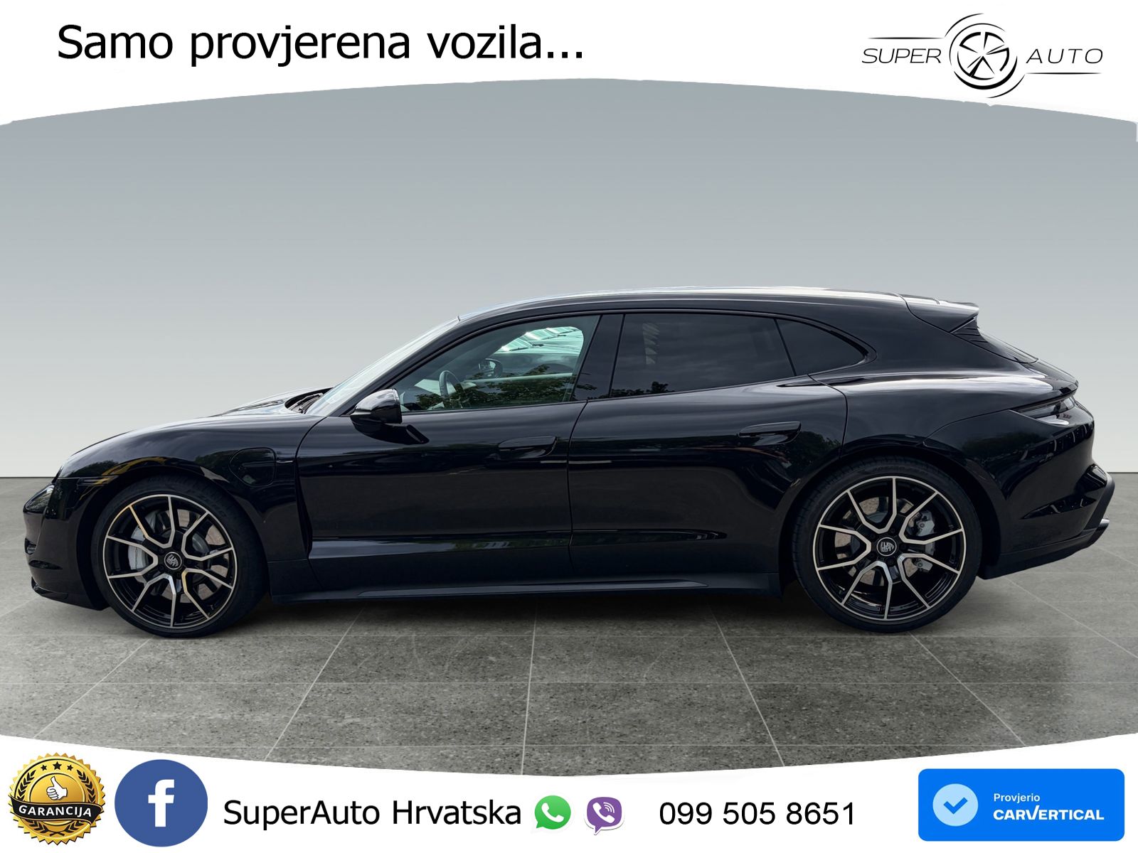 Porsche Taycan Sport Turismo Turbo 93.4 kWh (680 KS)