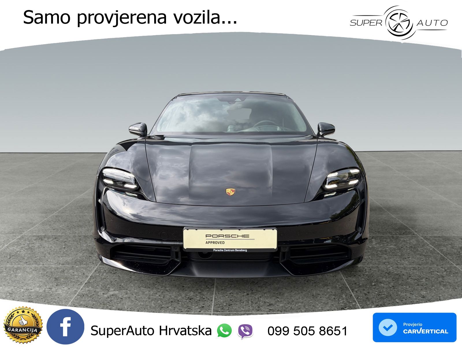 Porsche Taycan Sport Turismo Turbo 93.4 kWh (680 KS)