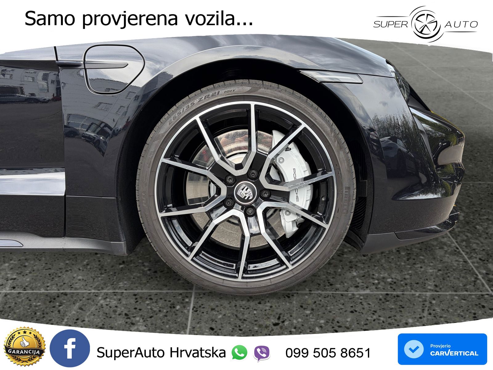 Porsche Taycan Sport Turismo Turbo 93.4 kWh (680 KS)