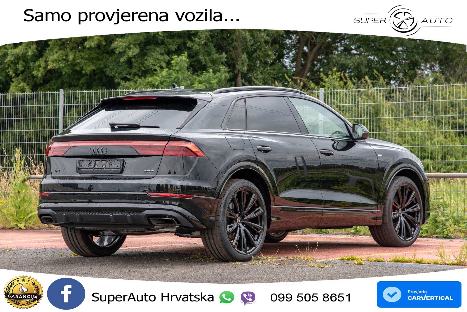 Audi Q8 50 TDI V6 (286 KS) quattro Tiptronic S line LED+GR SJED+ACC
