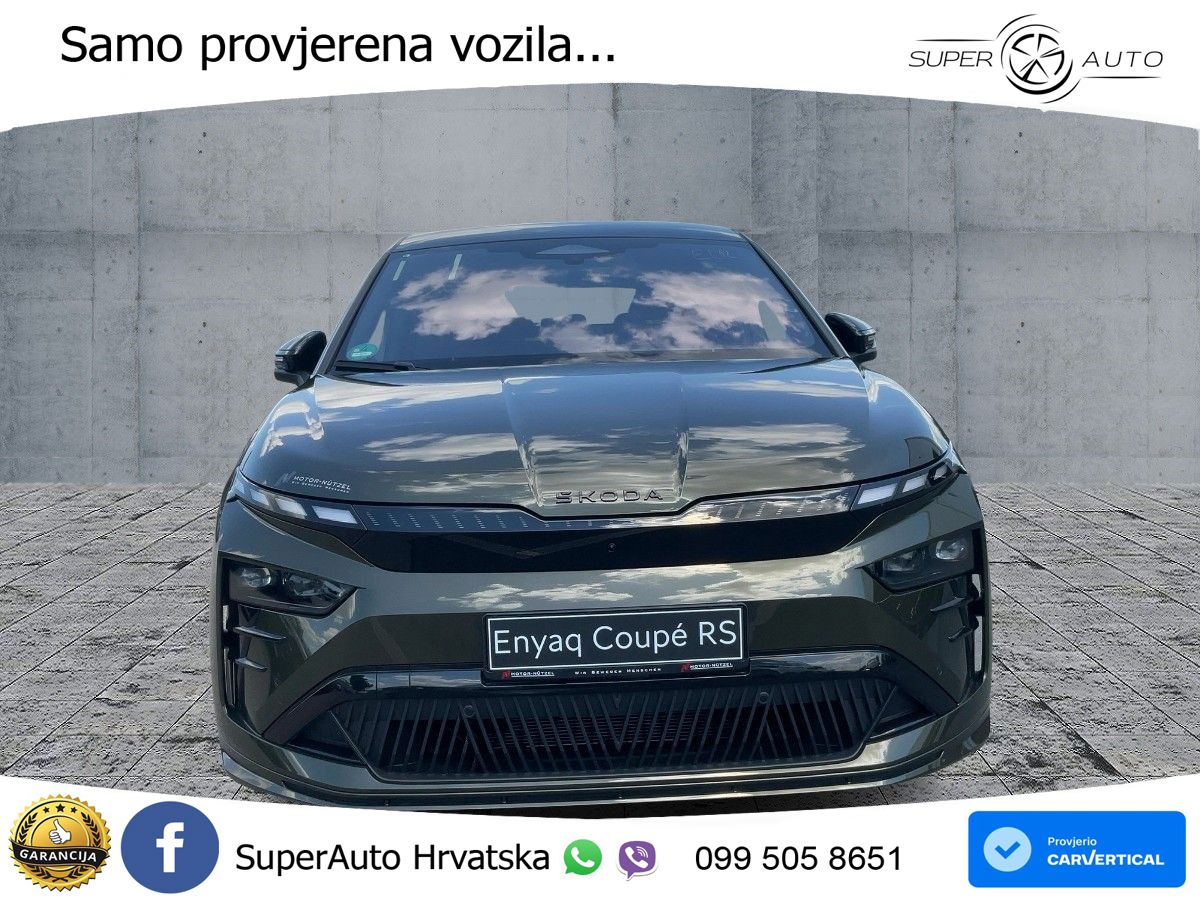 Škoda Enyaq Coupe iV RS 82 kWh (340 KS) AWD LED+GR SJED+ACC