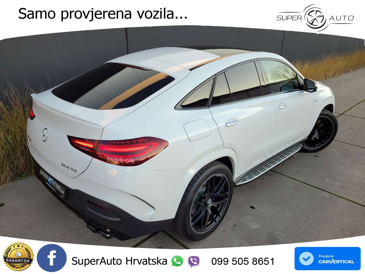 Mercedes AMG GLE Coupe 53 (435 KS) EQ Boost 4MATIC+ AMG SPEEDSHIFT TCT 9G LED+GR SJED+ACC