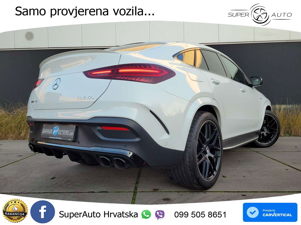 Mercedes AMG GLE Coupe 53 (435 KS) EQ Boost 4MATIC+ AMG SPEEDSHIFT TCT 9G LED+GR SJED+ACC