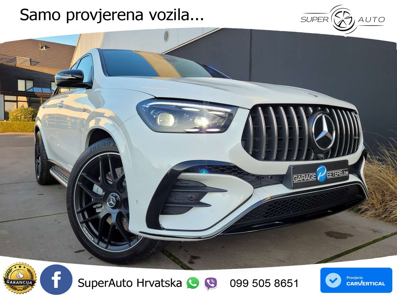 Mercedes AMG GLE Coupe 53 (435 KS) EQ Boost 4MATIC+ AMG SPEEDSHIFT TCT 9G LED+GR SJED+ACC