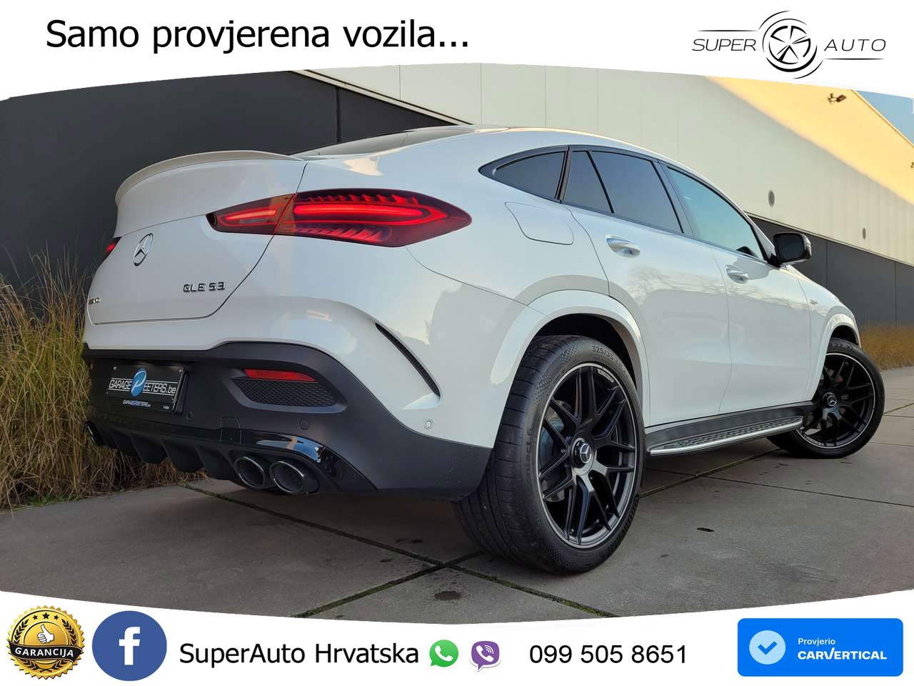 Mercedes AMG GLE Coupe 53 (435 KS) EQ Boost 4MATIC+ AMG SPEEDSHIFT TCT 9G LED+GR SJED+ACC