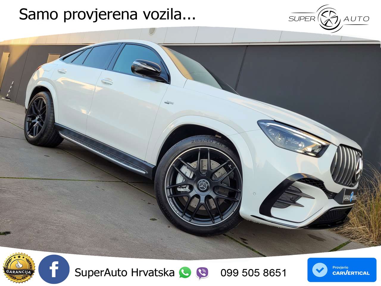 Mercedes AMG GLE Coupe 53 (435 KS) EQ Boost 4MATIC+ AMG SPEEDSHIFT TCT 9G LED+GR SJED+ACC