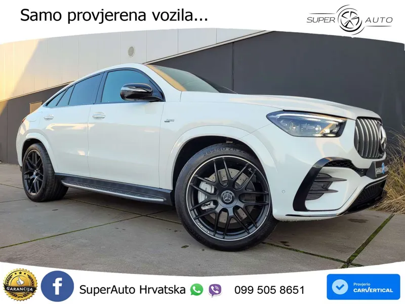 Mercedes AMG GLE Coupe 53 (435 KS) EQ Boost 4MATIC+ AMG SPEEDSHIFT TCT 9G LED+GR SJED+ACC