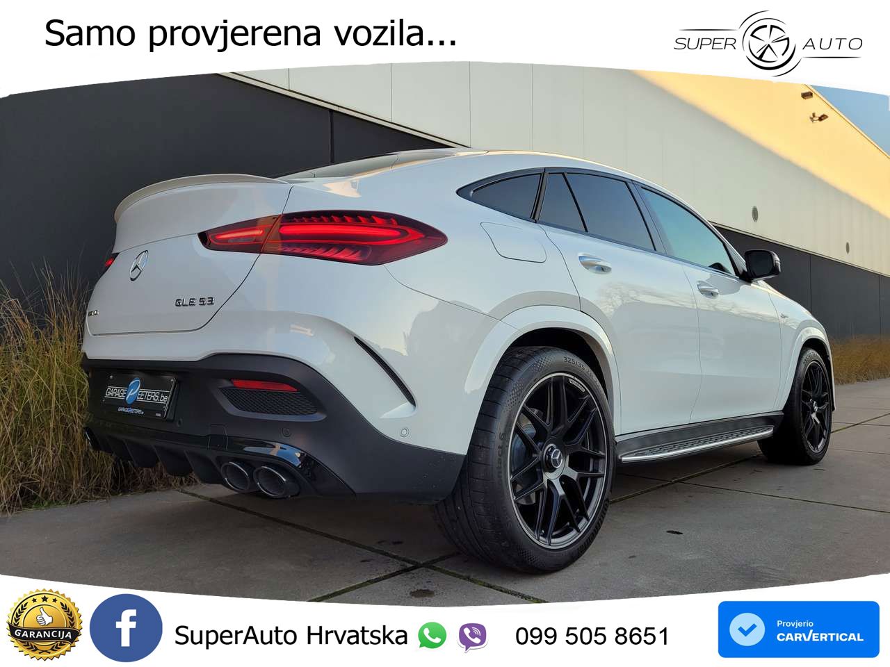 Mercedes AMG GLE Coupe 53 (435 KS) EQ Boost 4MATIC+ AMG SPEEDSHIFT TCT 9G LED+GR SJED+ACC