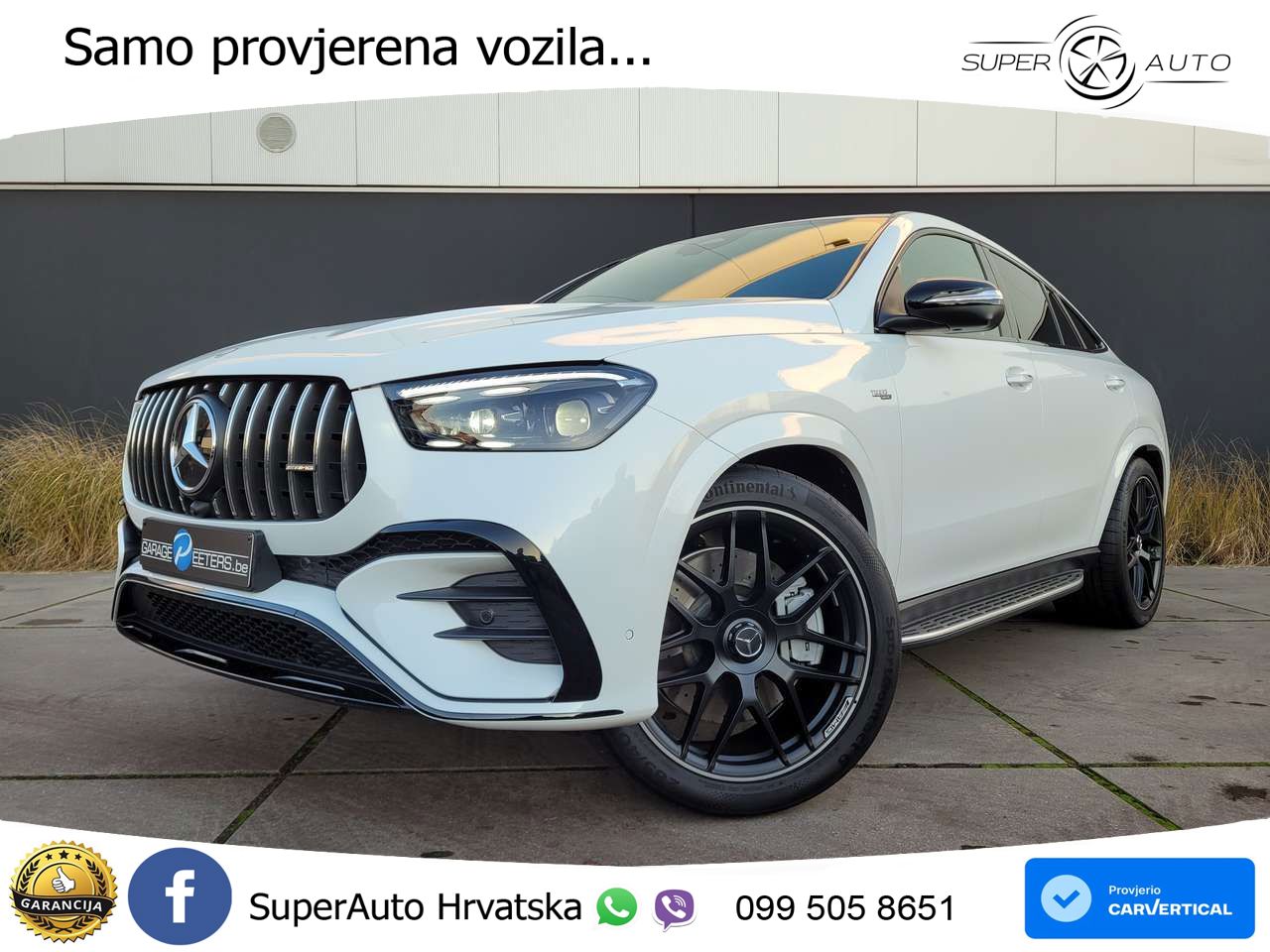 Mercedes AMG GLE Coupe 53 (435 KS) EQ Boost 4MATIC+ AMG SPEEDSHIFT TCT 9G LED+GR SJED+ACC