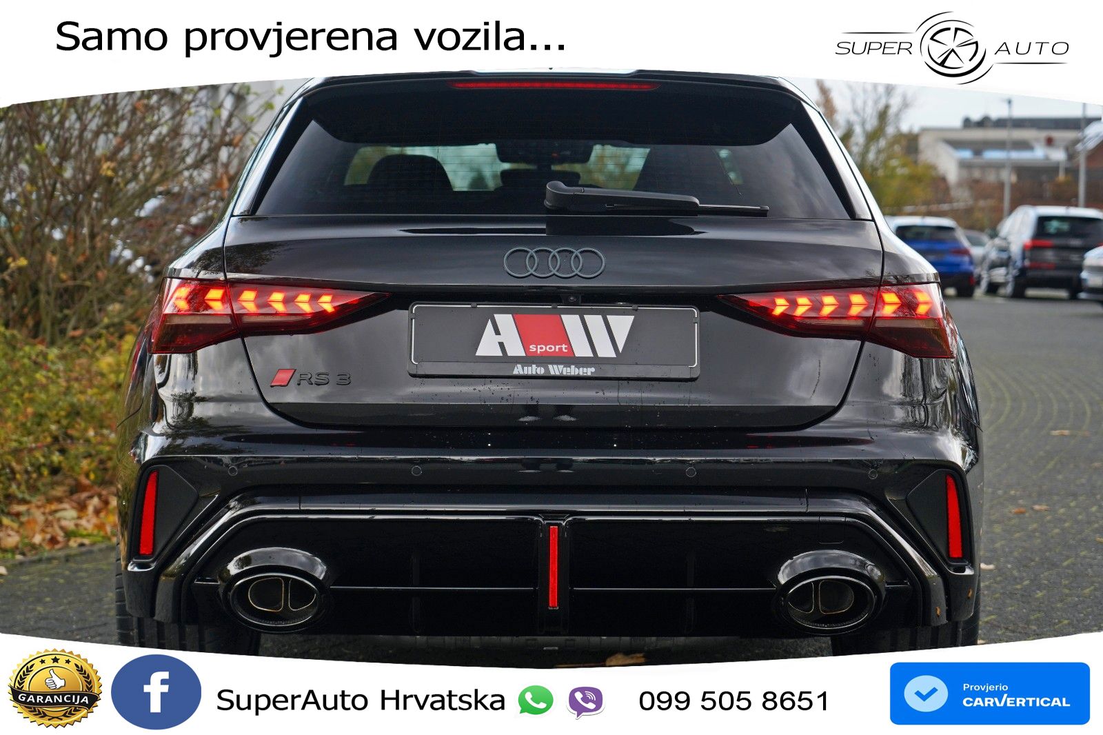 Audi RS3 Sportback 2.5 TFSI (400 KS) quattro S tronic LED+GR SJED+ACC