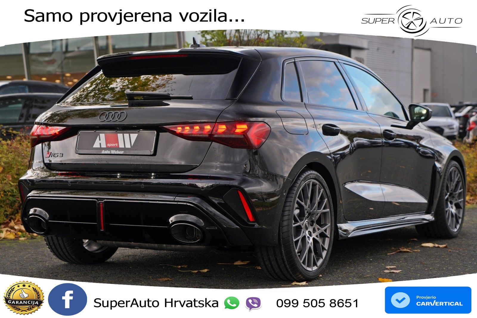 Audi RS3 Sportback 2.5 TFSI (400 KS) quattro S tronic LED+GR SJED+ACC
