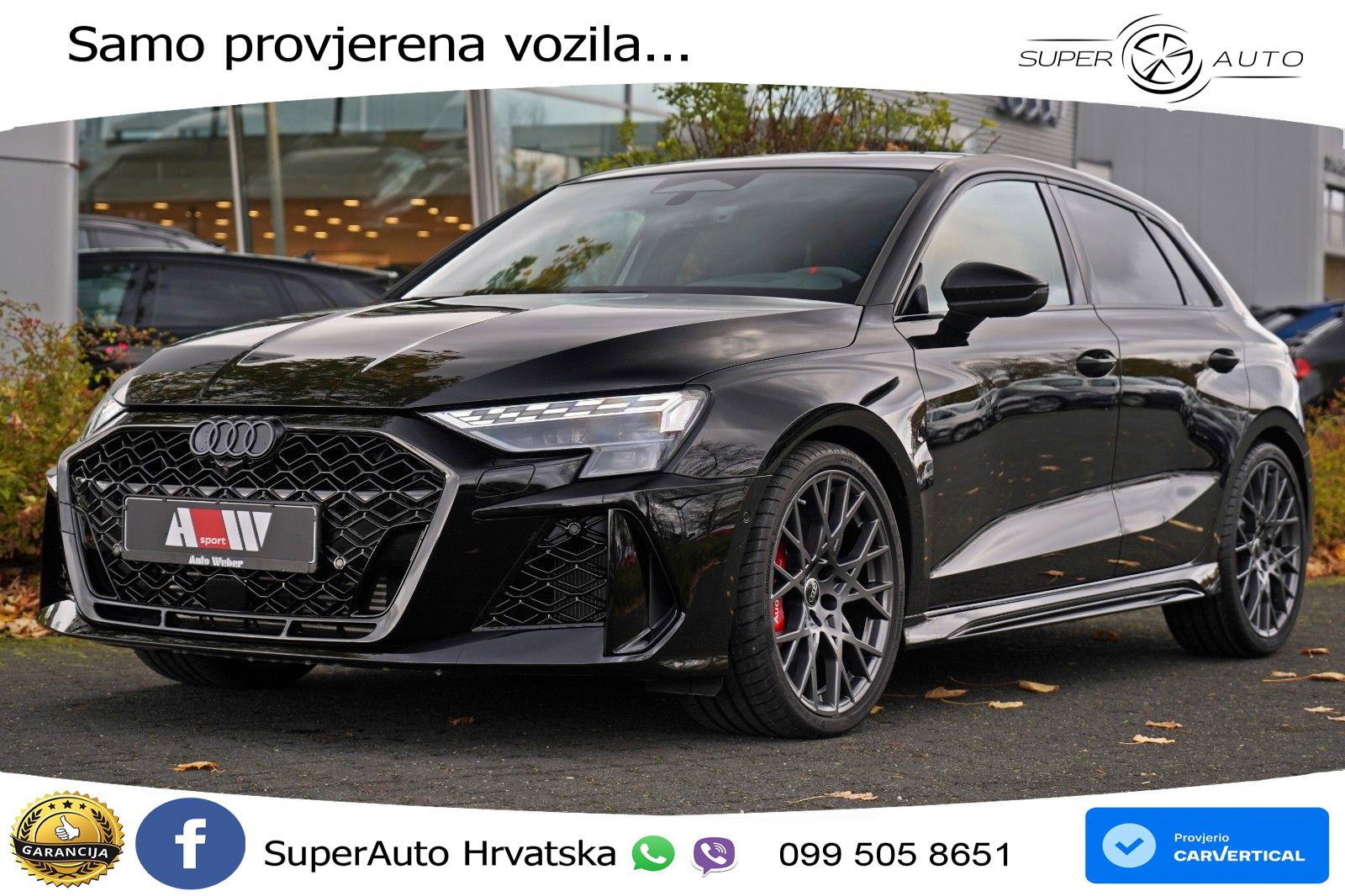 Audi RS3 Sportback 2.5 TFSI (400 KS) quattro S tronic LED+GR SJED+ACC