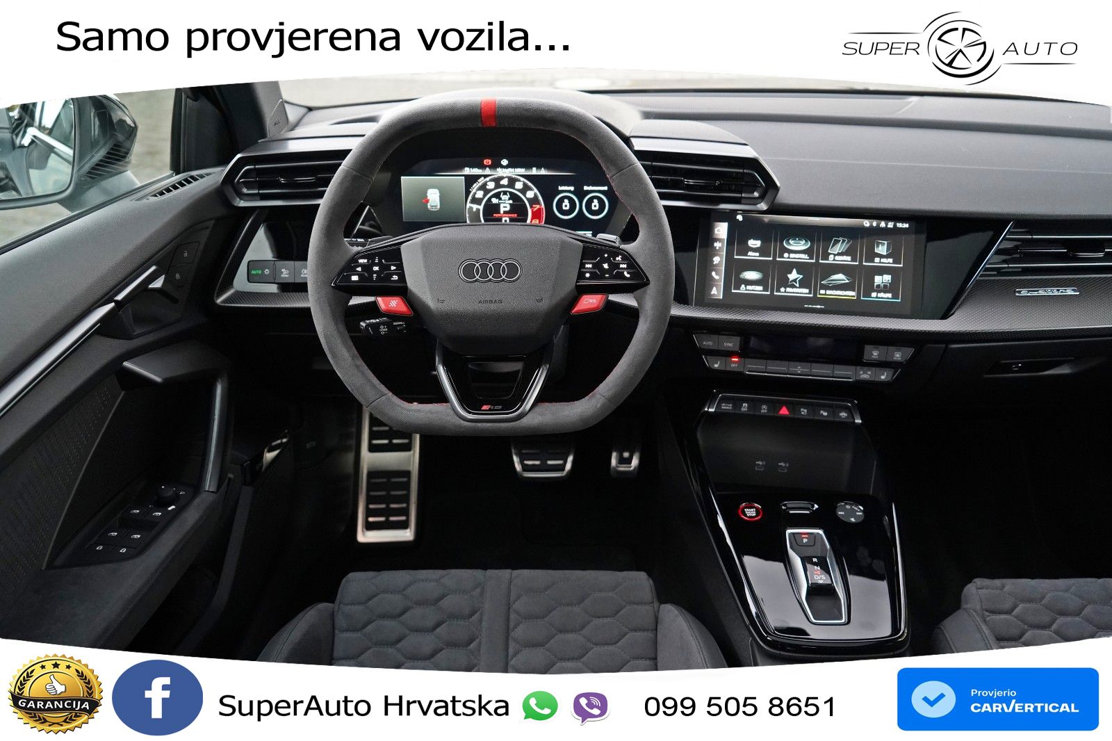 Audi RS3 Sportback 2.5 TFSI (400 KS) quattro S tronic LED+GR SJED+ACC