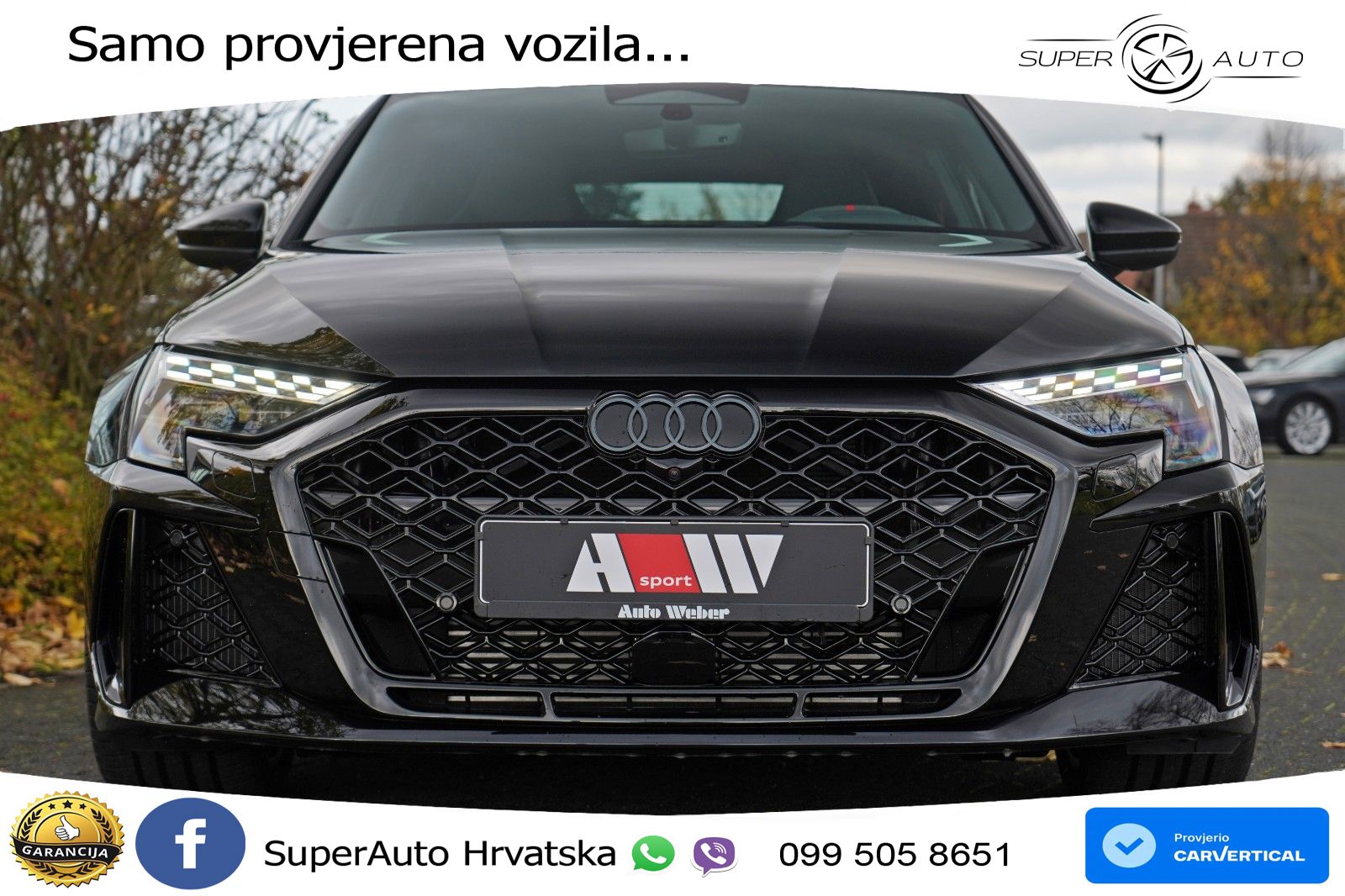 Audi RS3 Sportback 2.5 TFSI (400 KS) quattro S tronic LED+GR SJED+ACC