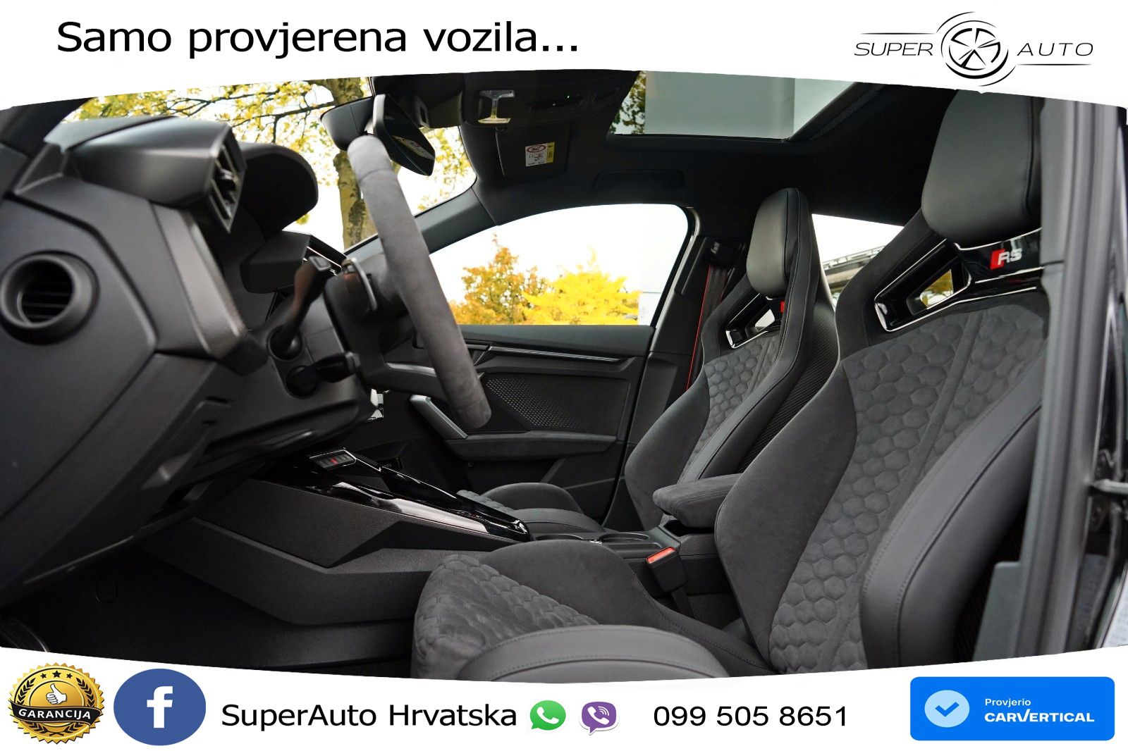 Audi RS3 Sportback 2.5 TFSI (400 KS) quattro S tronic LED+GR SJED+ACC