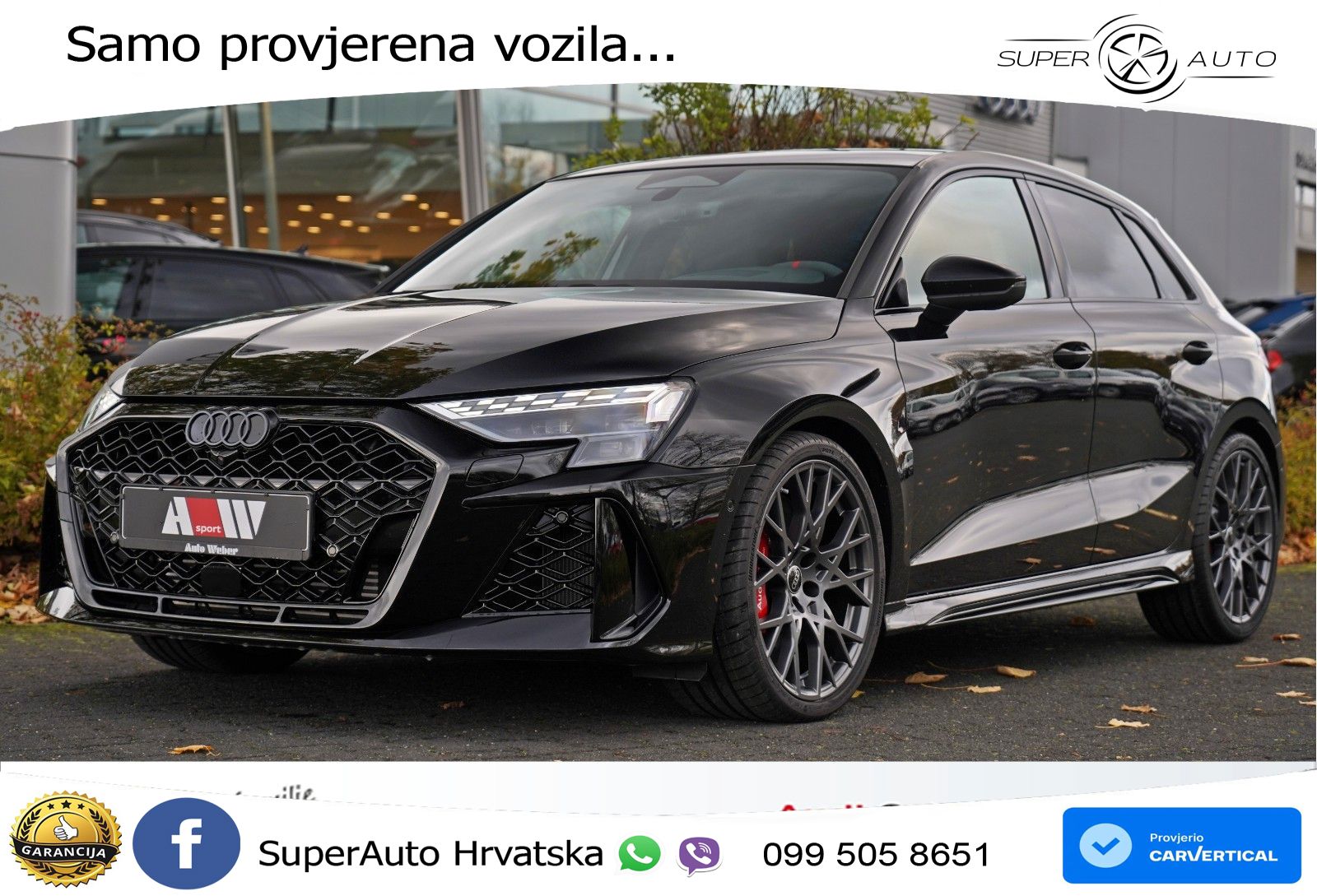 Audi RS3 Sportback 2.5 TFSI (400 KS) quattro S tronic LED+GR SJED+ACC