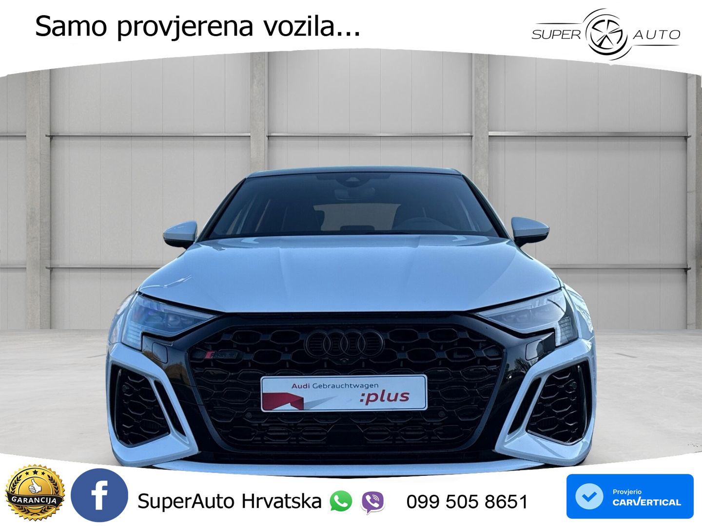 Audi RS3 Sportback 2.5 TFSI (400 KS) quattro S tronic LED+GR SJED+ACC