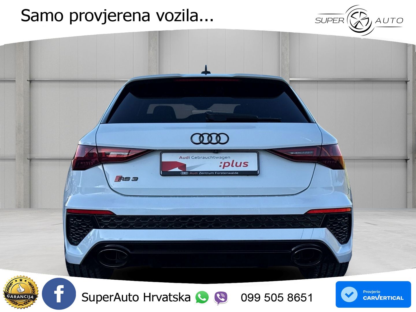 Audi RS3 Sportback 2.5 TFSI (400 KS) quattro S tronic LED+GR SJED+ACC
