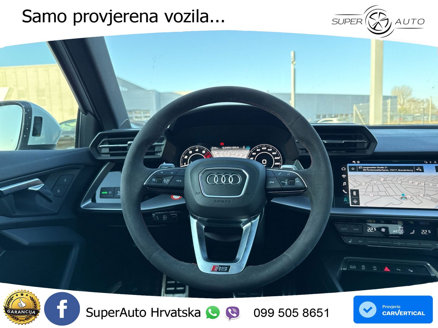 Audi RS3 Sportback 2.5 TFSI (400 KS) quattro S tronic LED+GR SJED+ACC
