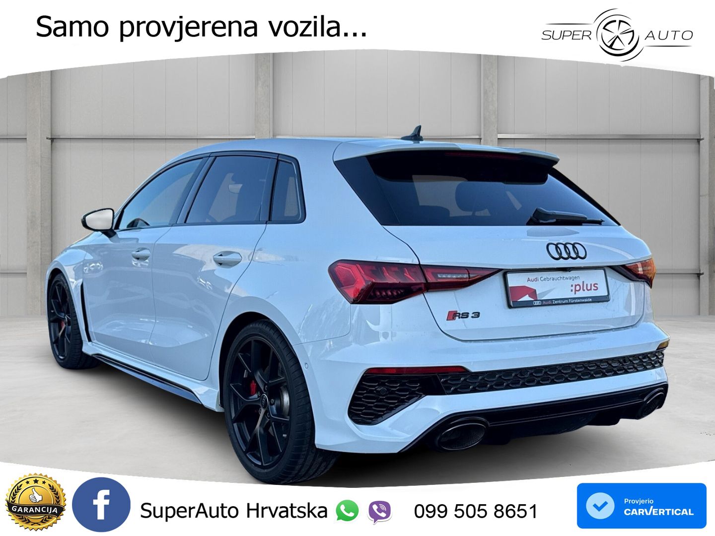 Audi RS3 Sportback 2.5 TFSI (400 KS) quattro S tronic LED+GR SJED+ACC