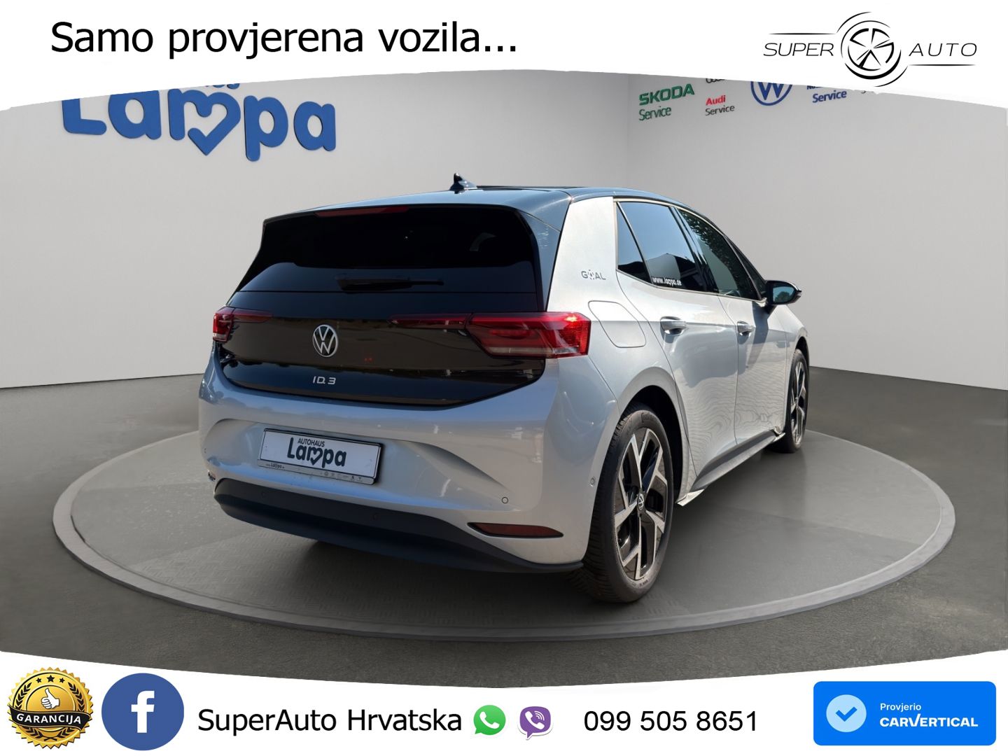 Volkswagen ID.3 Pro 62 kWh (204 KS) LED+GR SJED+ACC