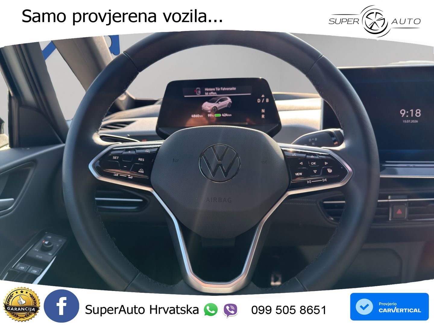 Volkswagen ID.3 Pro 62 kWh (204 KS) LED+GR SJED+ACC