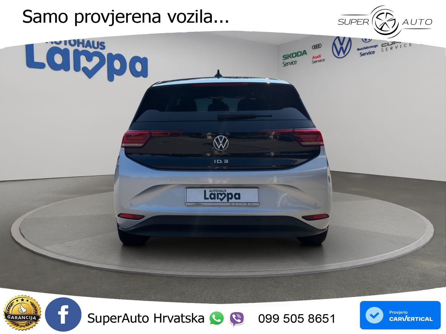 Volkswagen ID.3 Pro 62 kWh (204 KS) LED+GR SJED+ACC