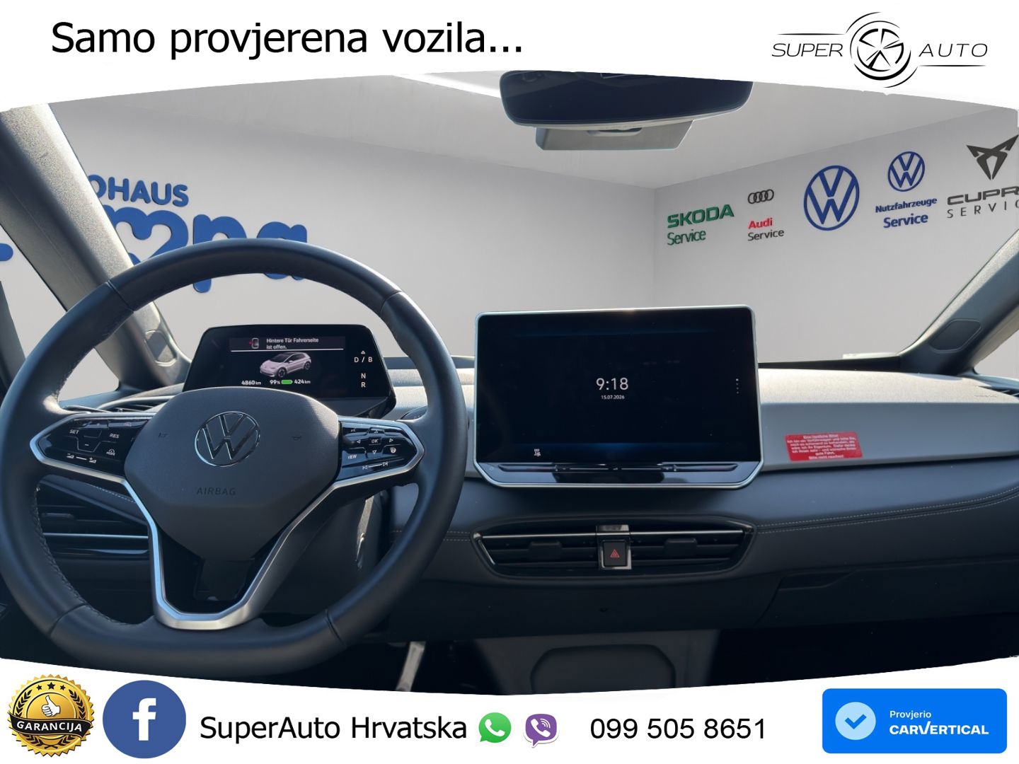 Volkswagen ID.3 Pro 62 kWh (204 KS) LED+GR SJED+ACC