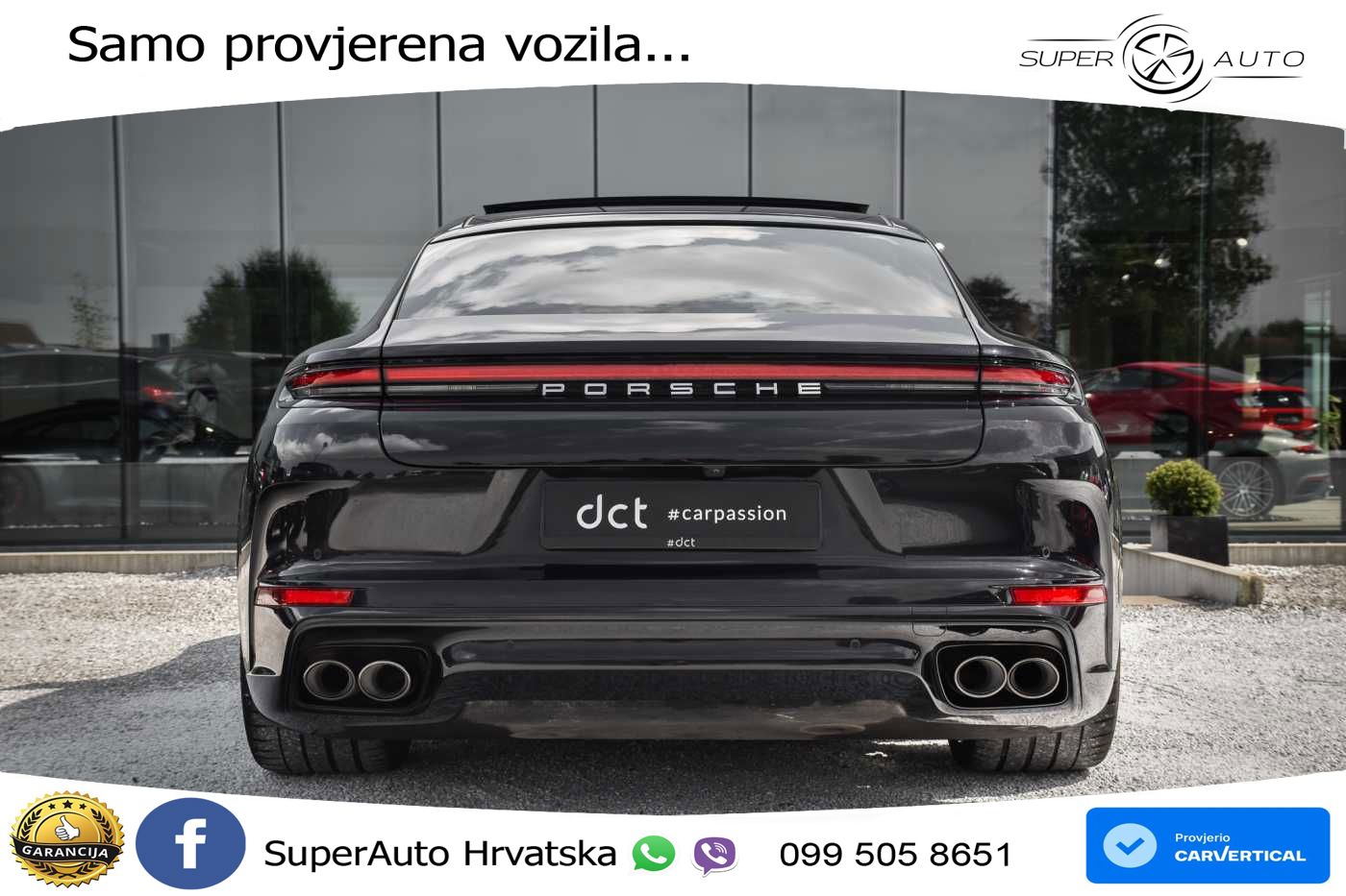 Porsche Panamera 4 2.9 V6 (470 KS) E-Hybrid PDK LED+GR SJED+ACC