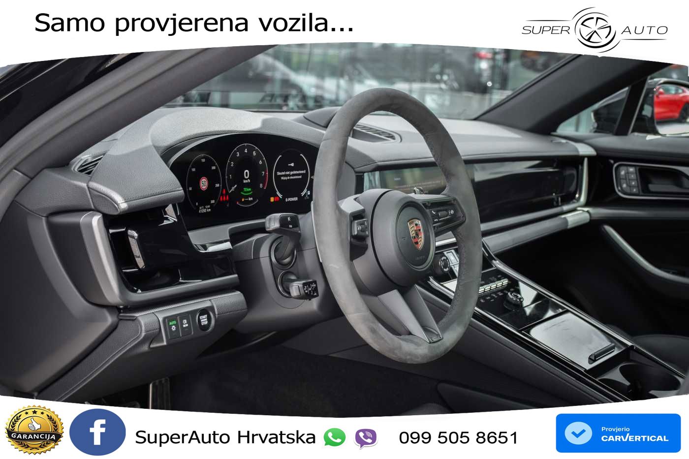 Porsche Panamera 4 2.9 V6 (470 KS) E-Hybrid PDK LED+GR SJED+ACC