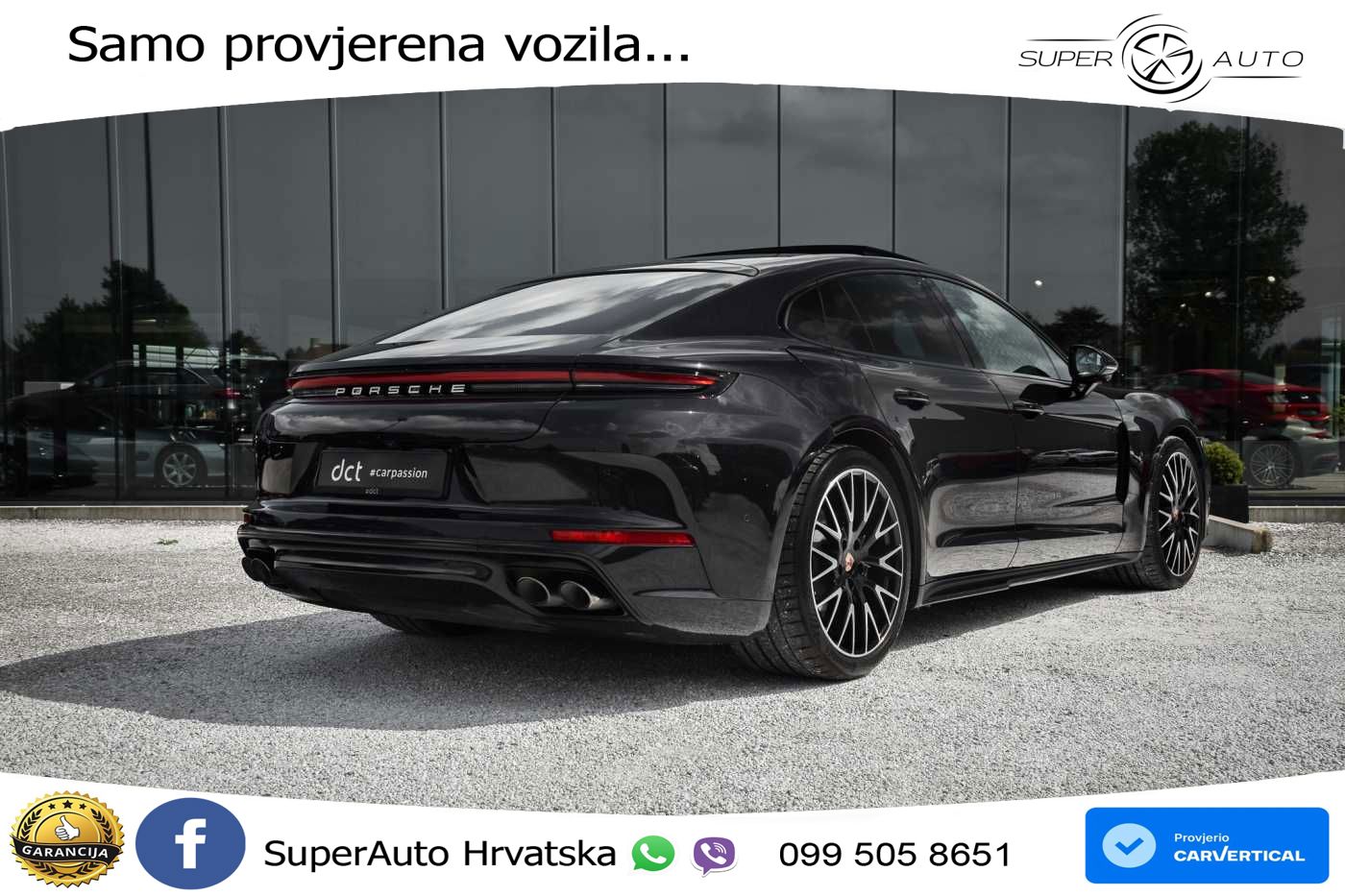 Porsche Panamera 4 2.9 V6 (470 KS) E-Hybrid PDK LED+GR SJED+ACC