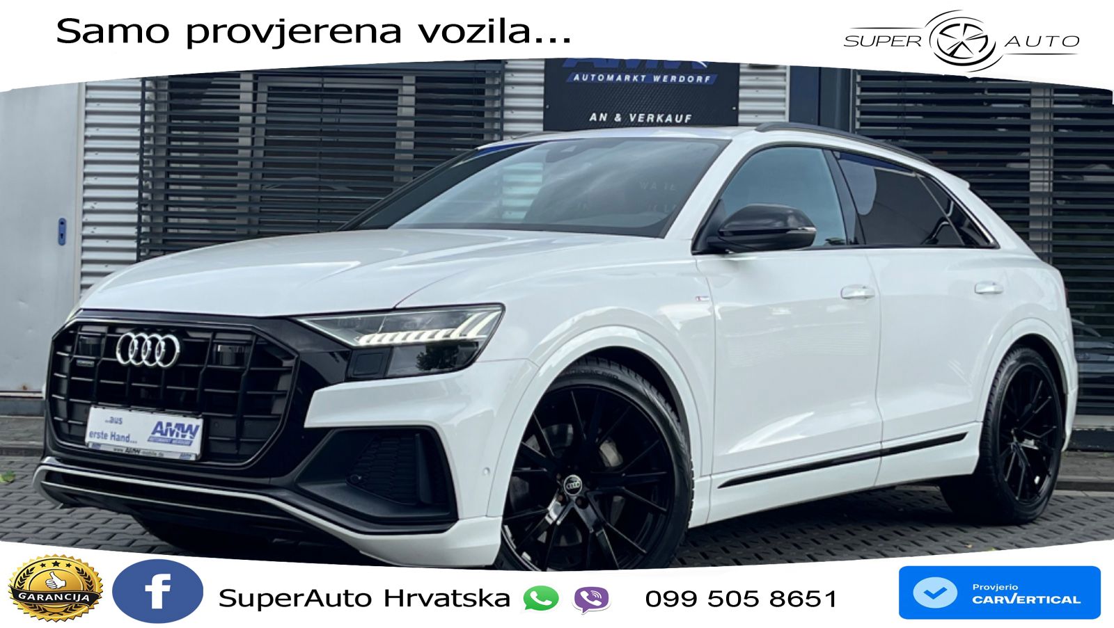 Audi Q8 50 TDI V6 (286 KS) quattro Tiptronic