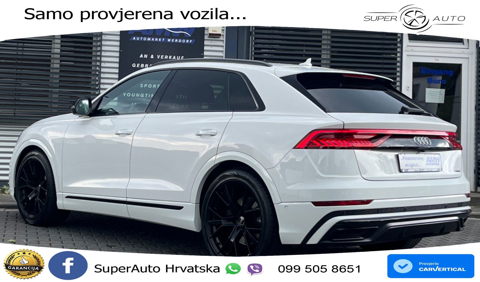 Audi Q8 50 TDI V6 (286 KS) quattro Tiptronic