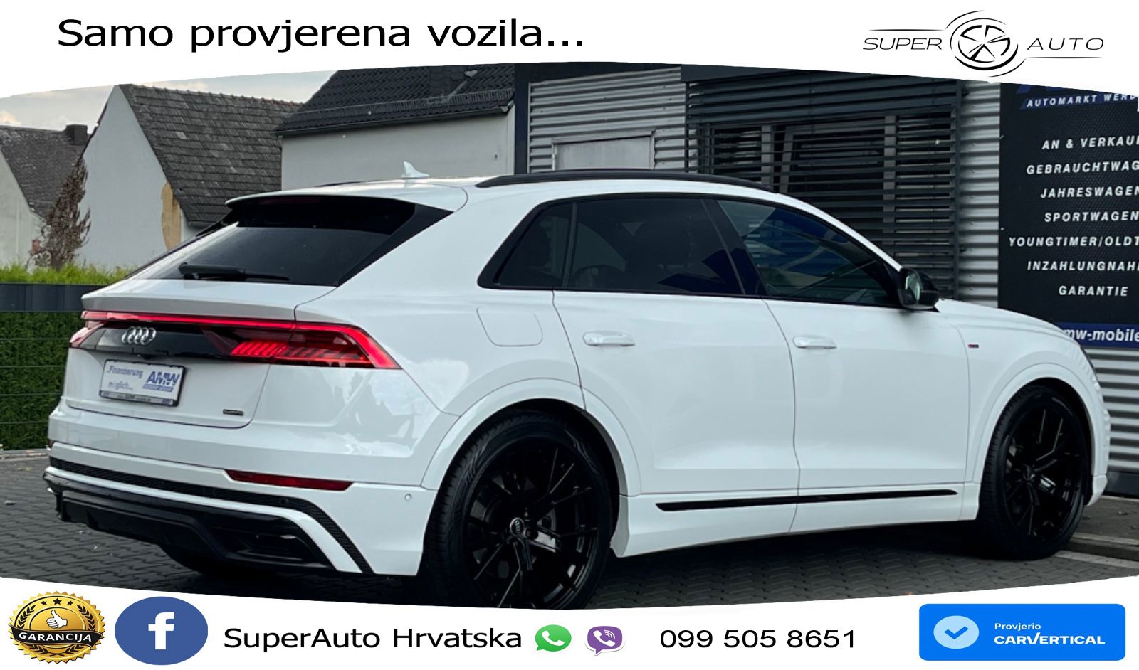 Audi Q8 50 TDI V6 (286 KS) quattro Tiptronic