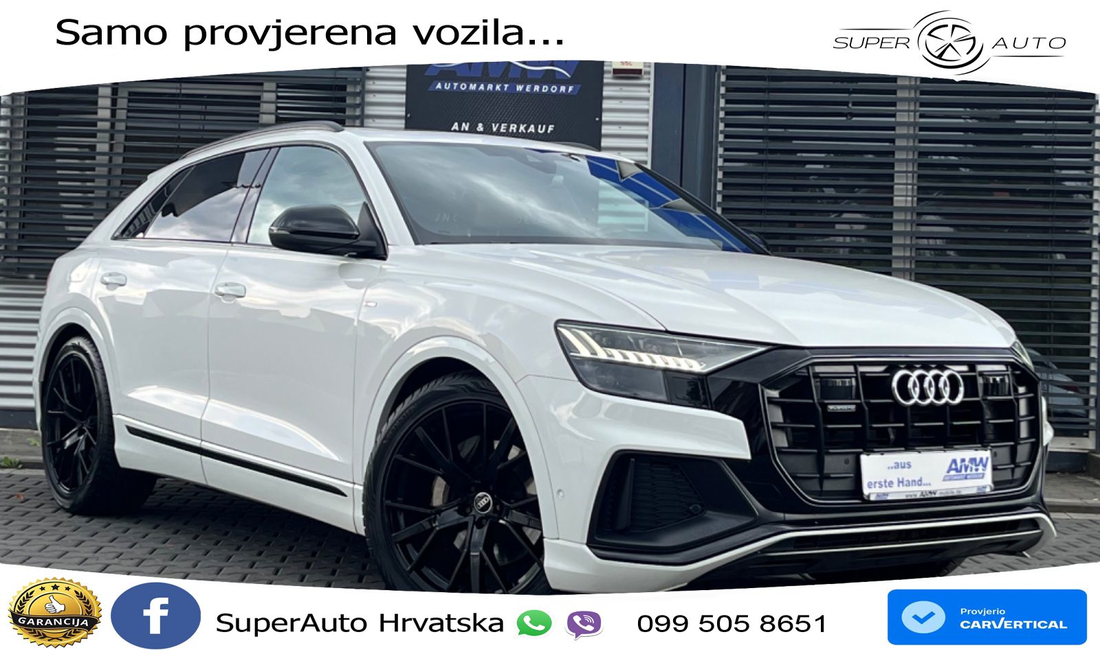 Audi Q8 50 TDI V6 (286 KS) quattro Tiptronic