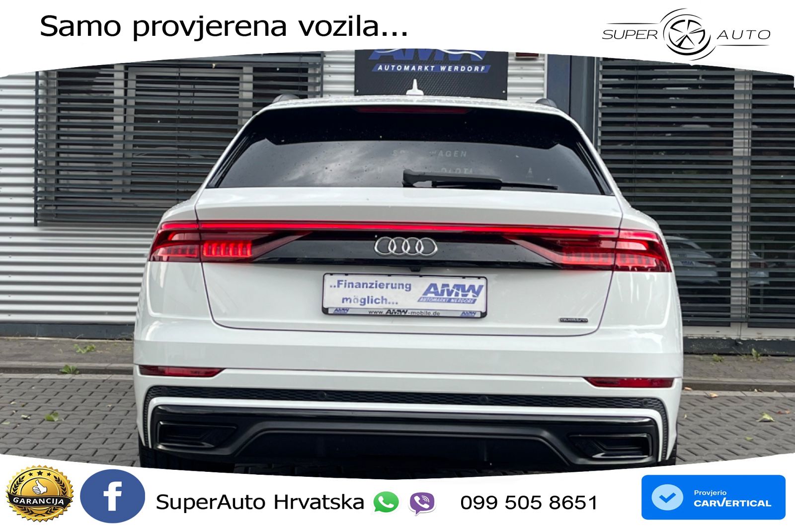 Audi Q8 50 TDI V6 (286 KS) quattro Tiptronic