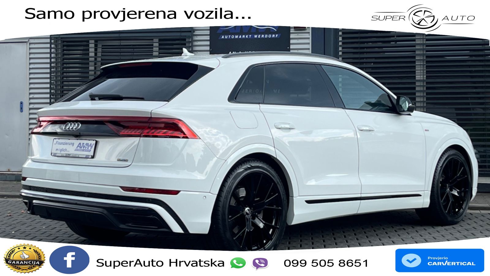 Audi Q8 50 TDI V6 (286 KS) quattro Tiptronic