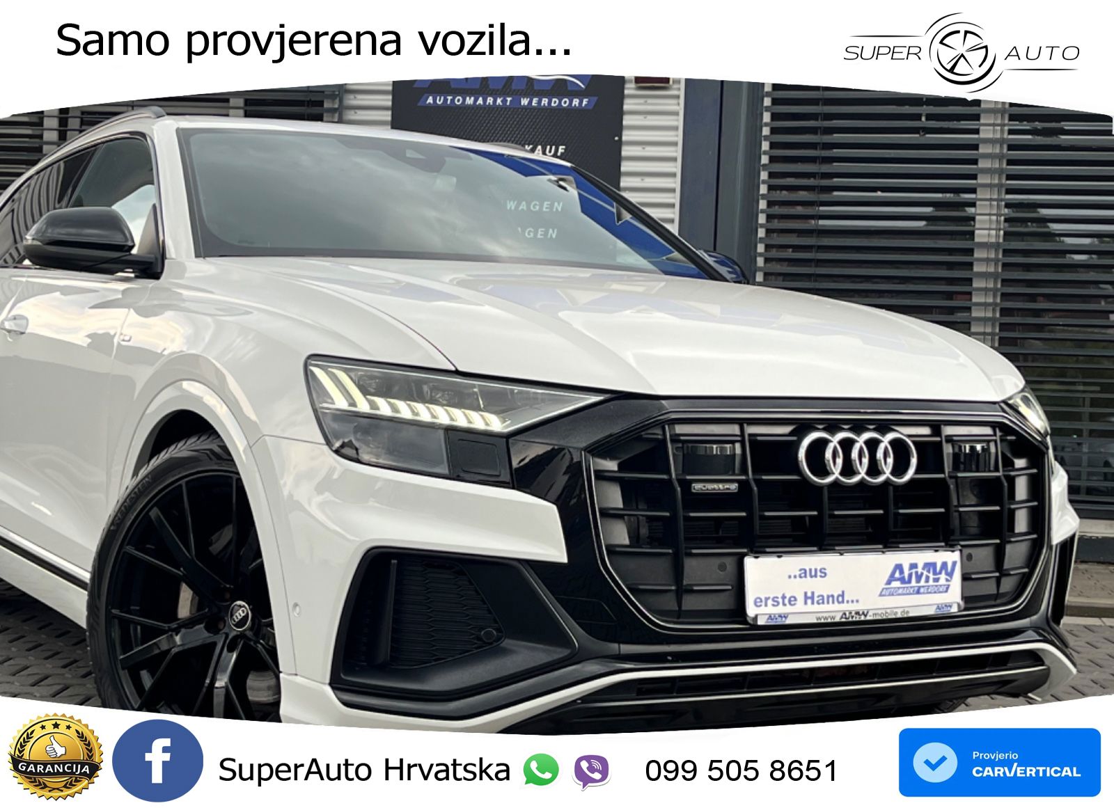 Audi Q8 50 TDI V6 (286 KS) quattro Tiptronic
