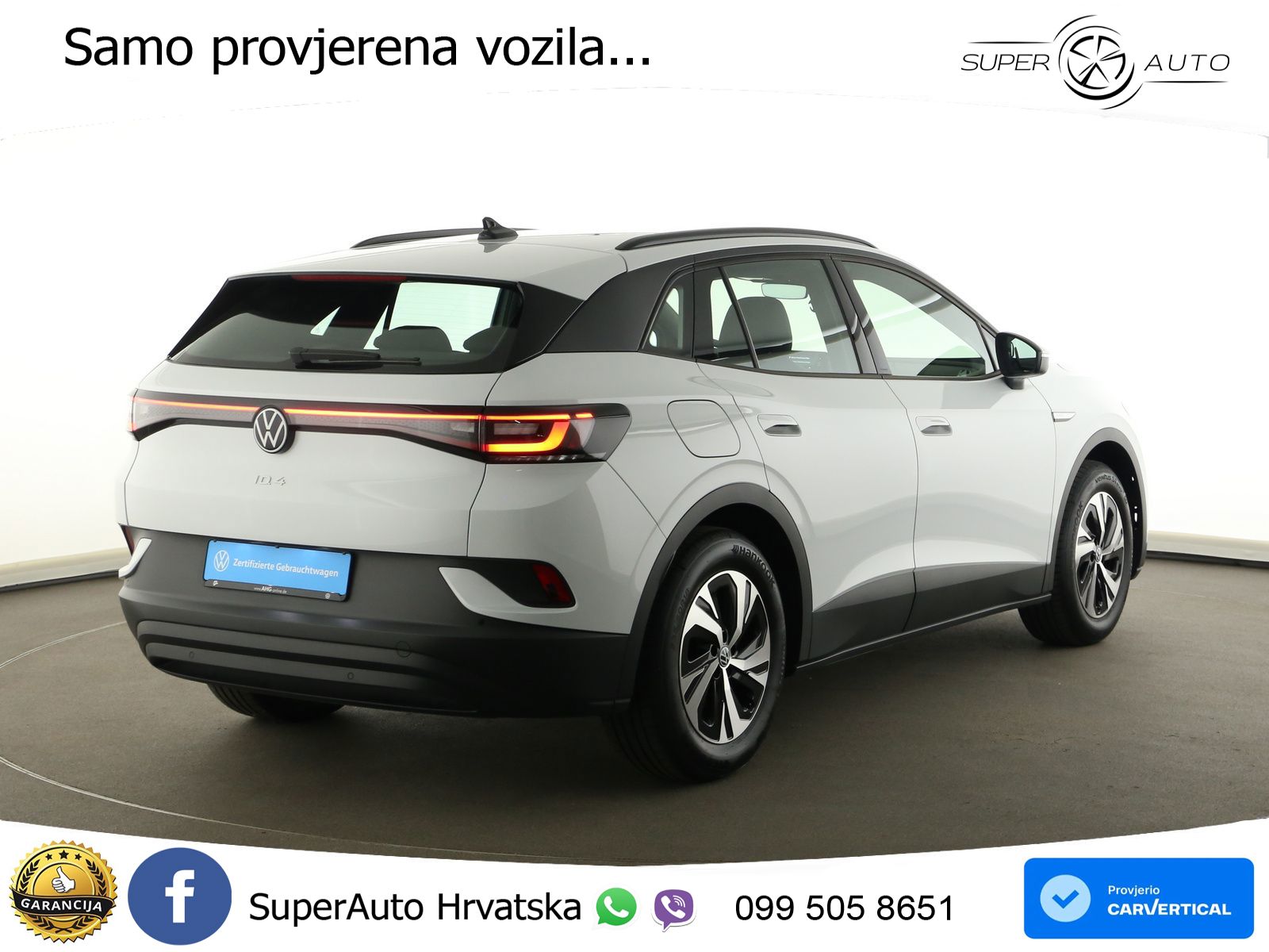 Volkswagen ID.4 Pure Performance 55 kWh (170 KS) LED+GR SJED+ACC