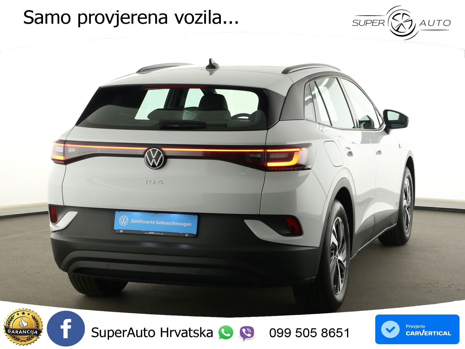 Volkswagen ID.4 Pure Performance 55 kWh (170 KS) LED+GR SJED+ACC