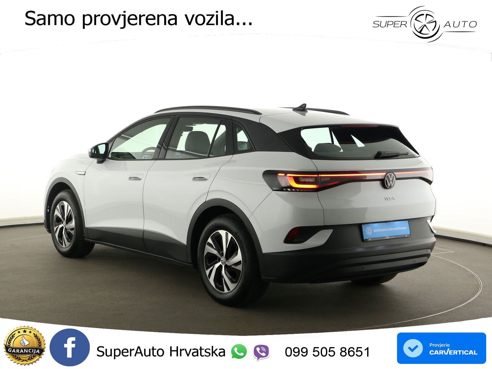 Volkswagen ID.4 Pure Performance 55 kWh (170 KS) LED+GR SJED+ACC