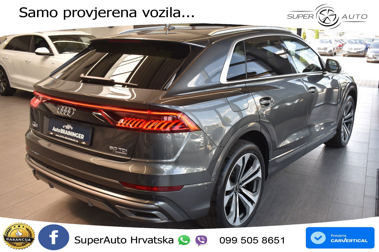 Audi Q8 50 TDI V6 (286 KS) quattro Tiptronic